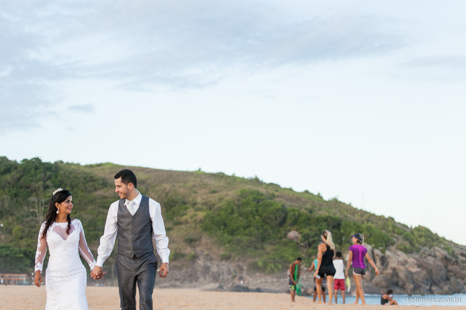 Fotografia por Kell Maia, Barra do Jucu, Vila Velha, ES, 2016, Pós-casamento, Leticia e Fábio
