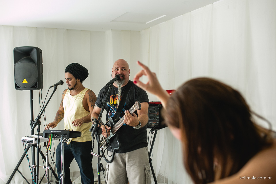 Fotógrafo de casamento, Kell Maia, Vila Velha, ES, 2015, Paola e Relri, banda no casamento
