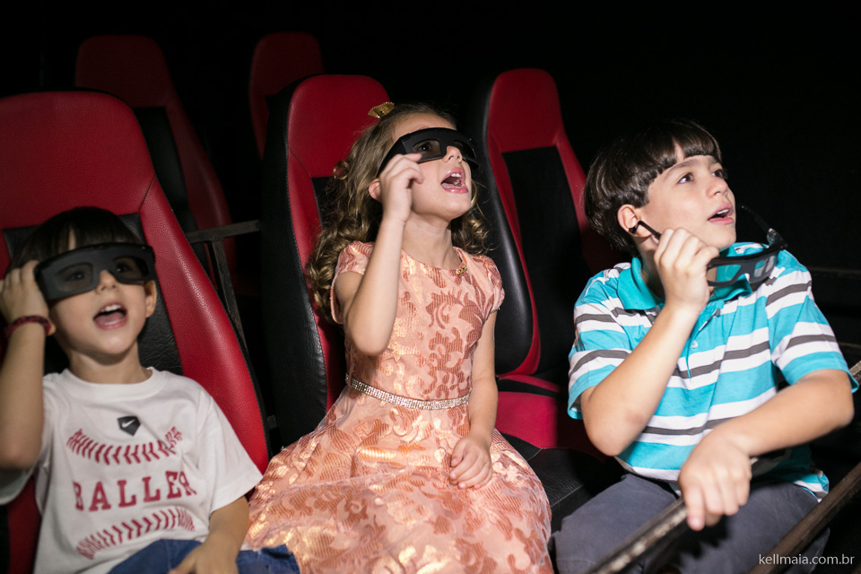 Fotógrafo de aniversário infantil, Serra, ES, Kell Maia, Leticia Spinassé, no cineminha