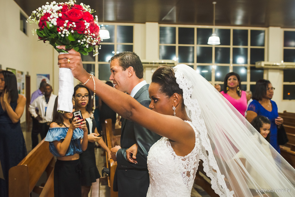 Fotógrafo de casamento, Vila Velha, ES, 2016, Léia e Renato, Kell Maia, saída dos noivos