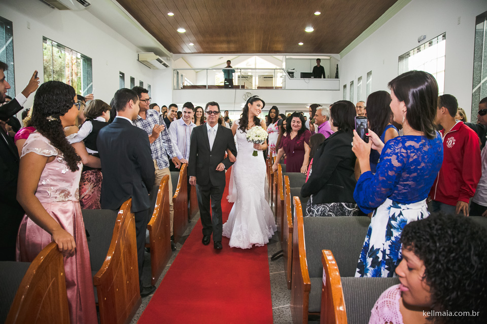 Fotógrafo de casamento, serra, ES, 2016, Nágila e Filipe, noiva entrando na igreja