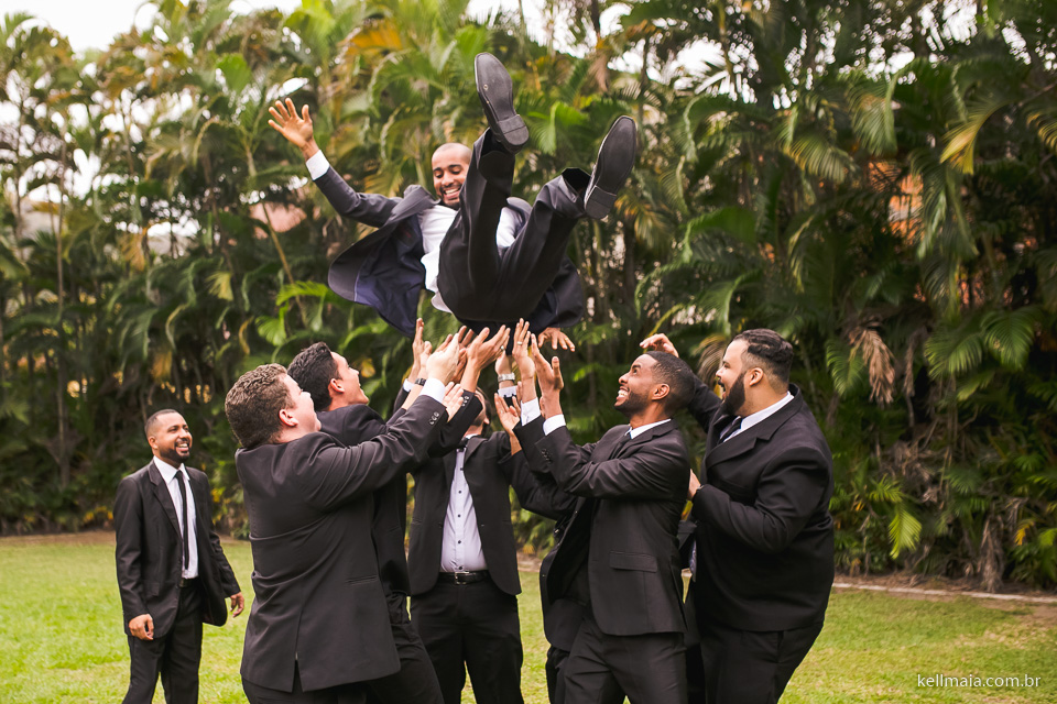 Fotógrafo de casamento, serra, ES, 2016, Nágila e Filipe, jogando o noivos para o alto