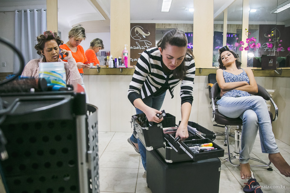 Fotógrafo de casamento, serra, ES, 2016, Nágila e Filipe, noiva e mãe no salão