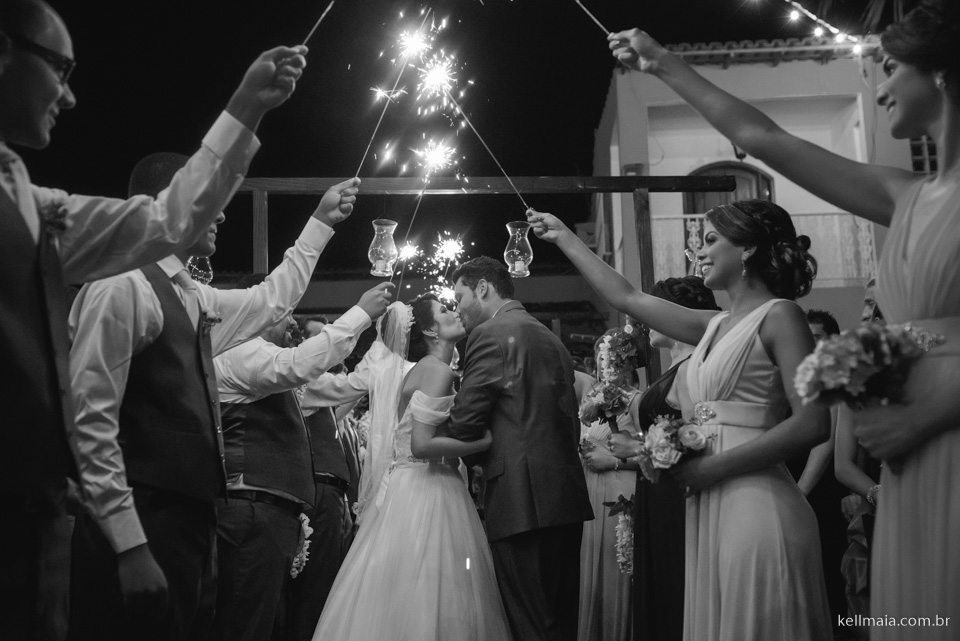 sparkles no casamento