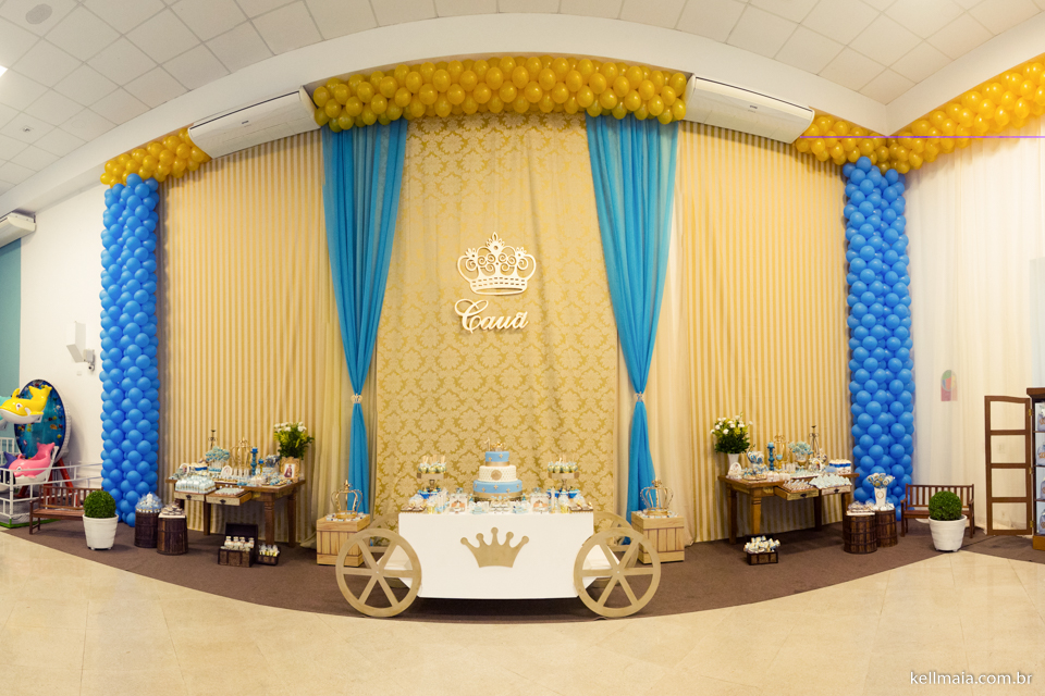 decoração de aniversário infantil de menino