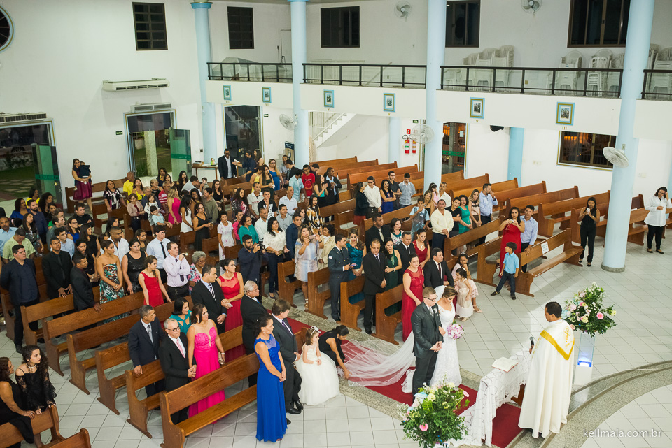 igreja inteira no casamento