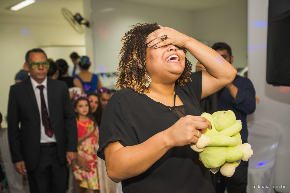 convidada pegou o sapo