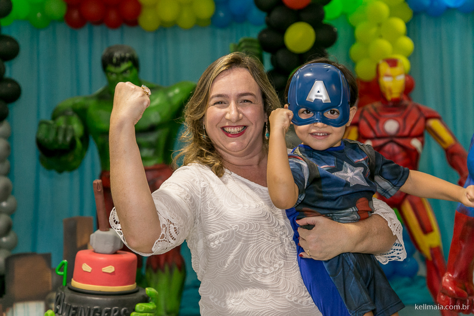 capitão américa e a mamãe