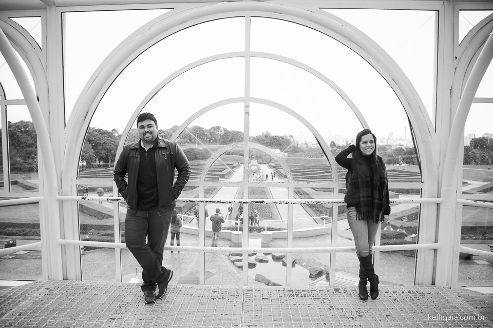 noivos no jardim botânico