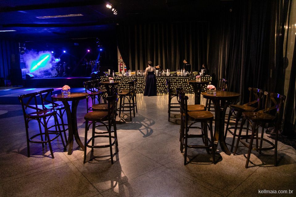 ambiente da recepção no casamento