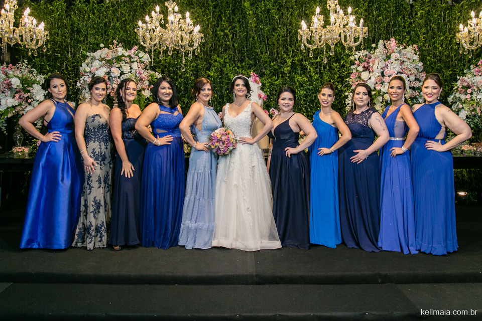 noiva com madrinhas