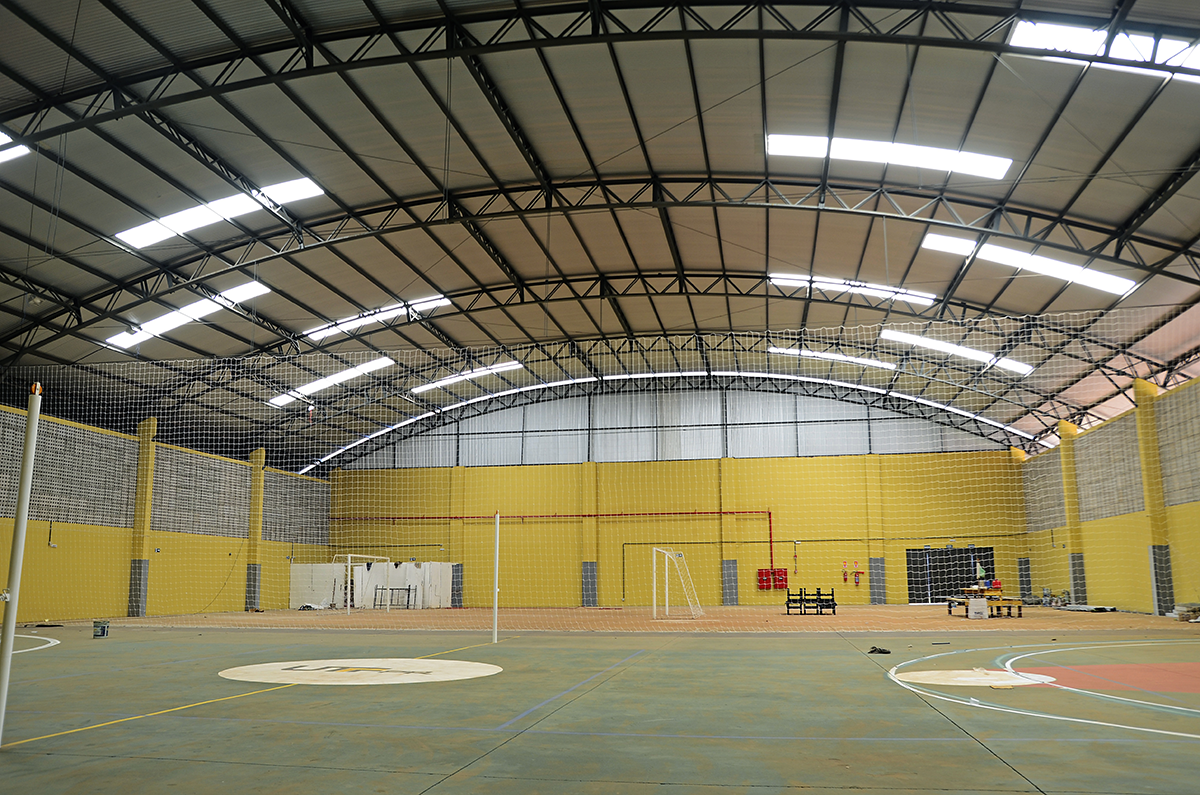 Execução de Ginásio esportivo