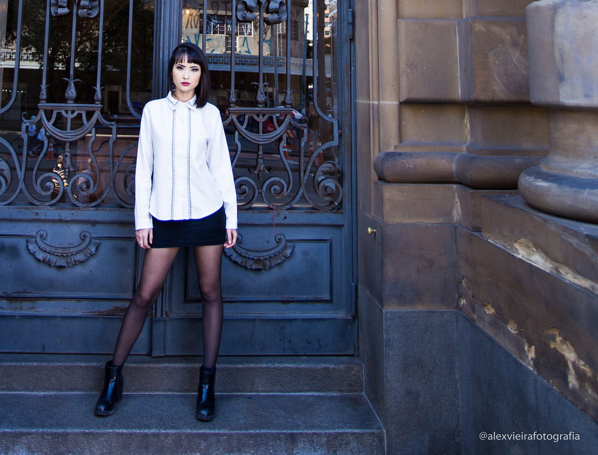Ensaio Fotográfico dirigido e realizado pelo fotógrafo Alex Vieira @alexvieirafotografia e sua equipe , com a Linda Top Fashion model Sayuri em Capital de São Paulo , centro antigo.