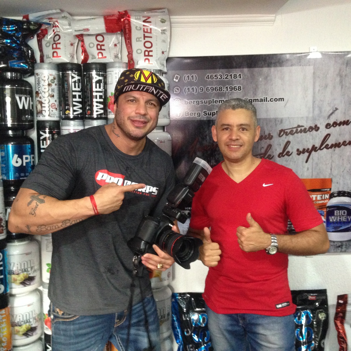 Cleber Bambam e Alex Vieira