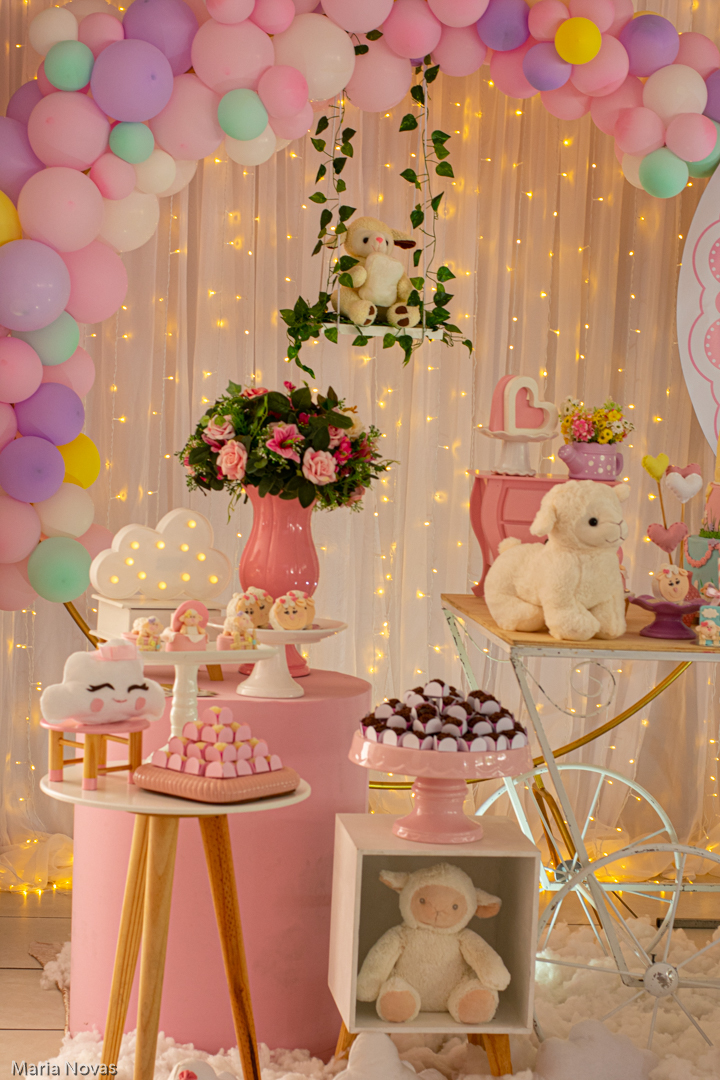 Festa Infantil - Decoração - Ovelhinha
