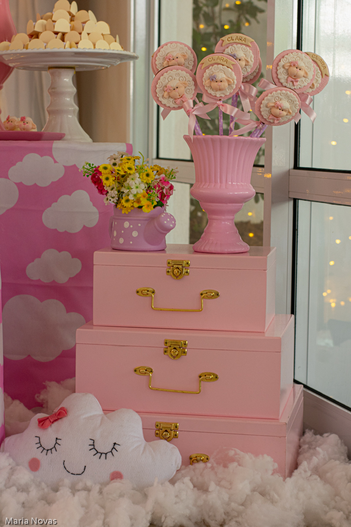 Festa Infantil - Decoração - Ovelhinha