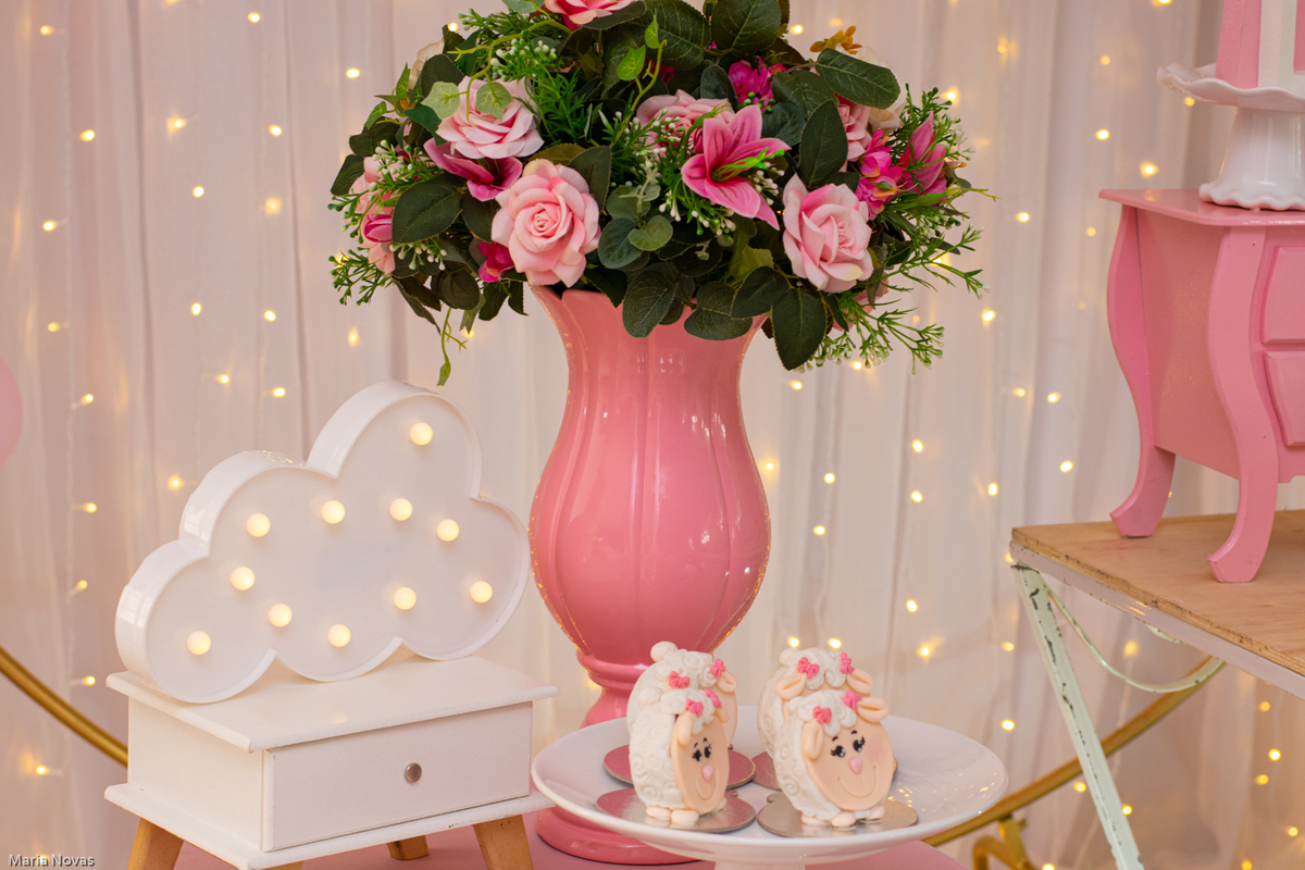 Festa Infantil - Decoração - Ovelhinha