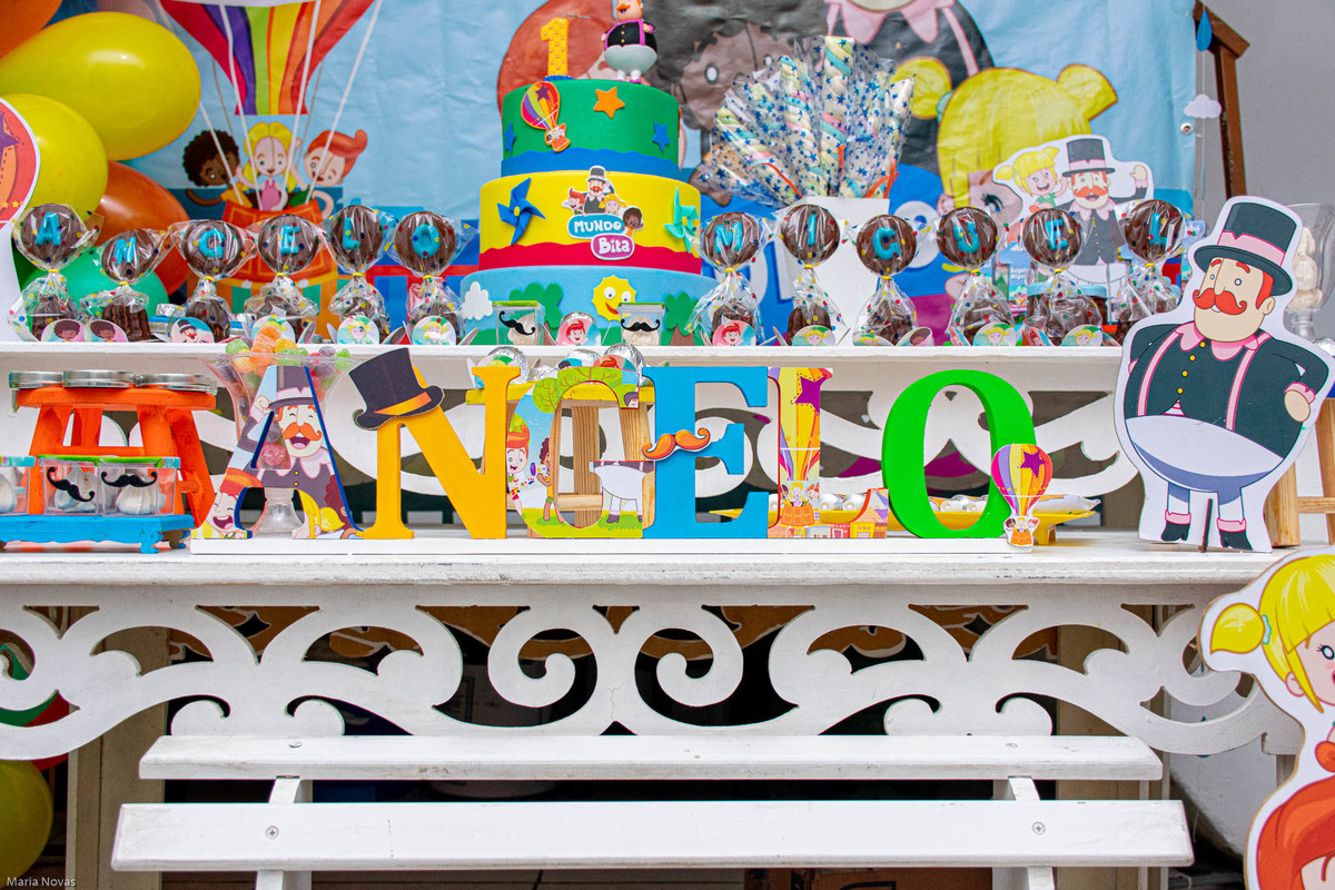 Festa Infantil - Angelo - Mundo Bita