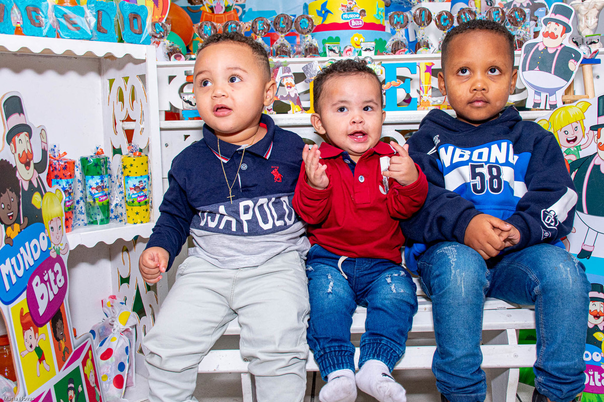 Festa Infantil - Angelo - Mundo Bita