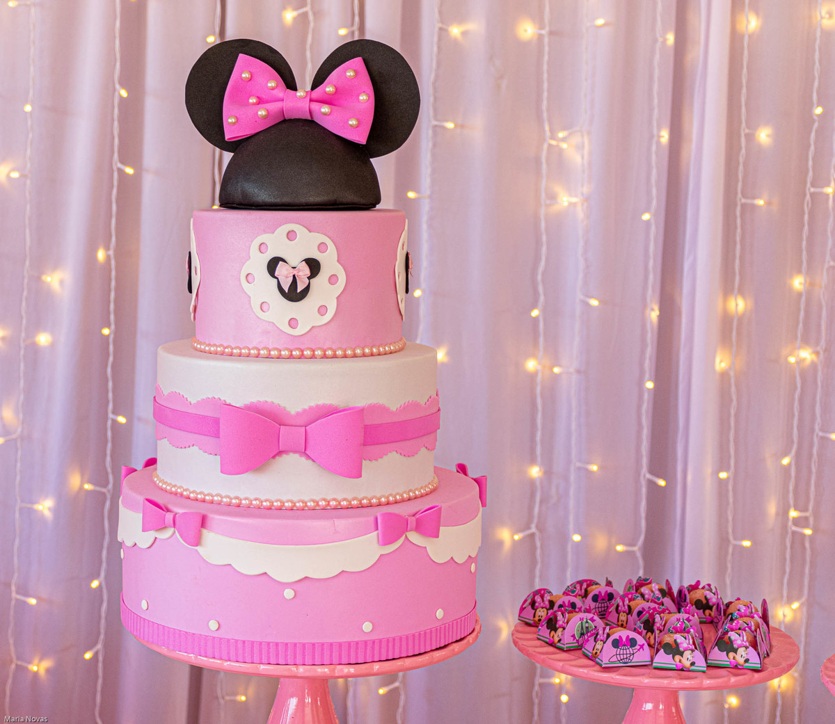 Festa Infantil - Minie Rosa