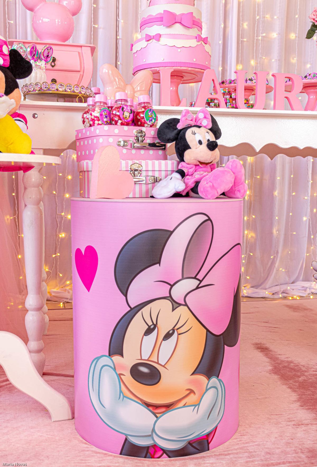 Festa Infantil - Minie Rosa