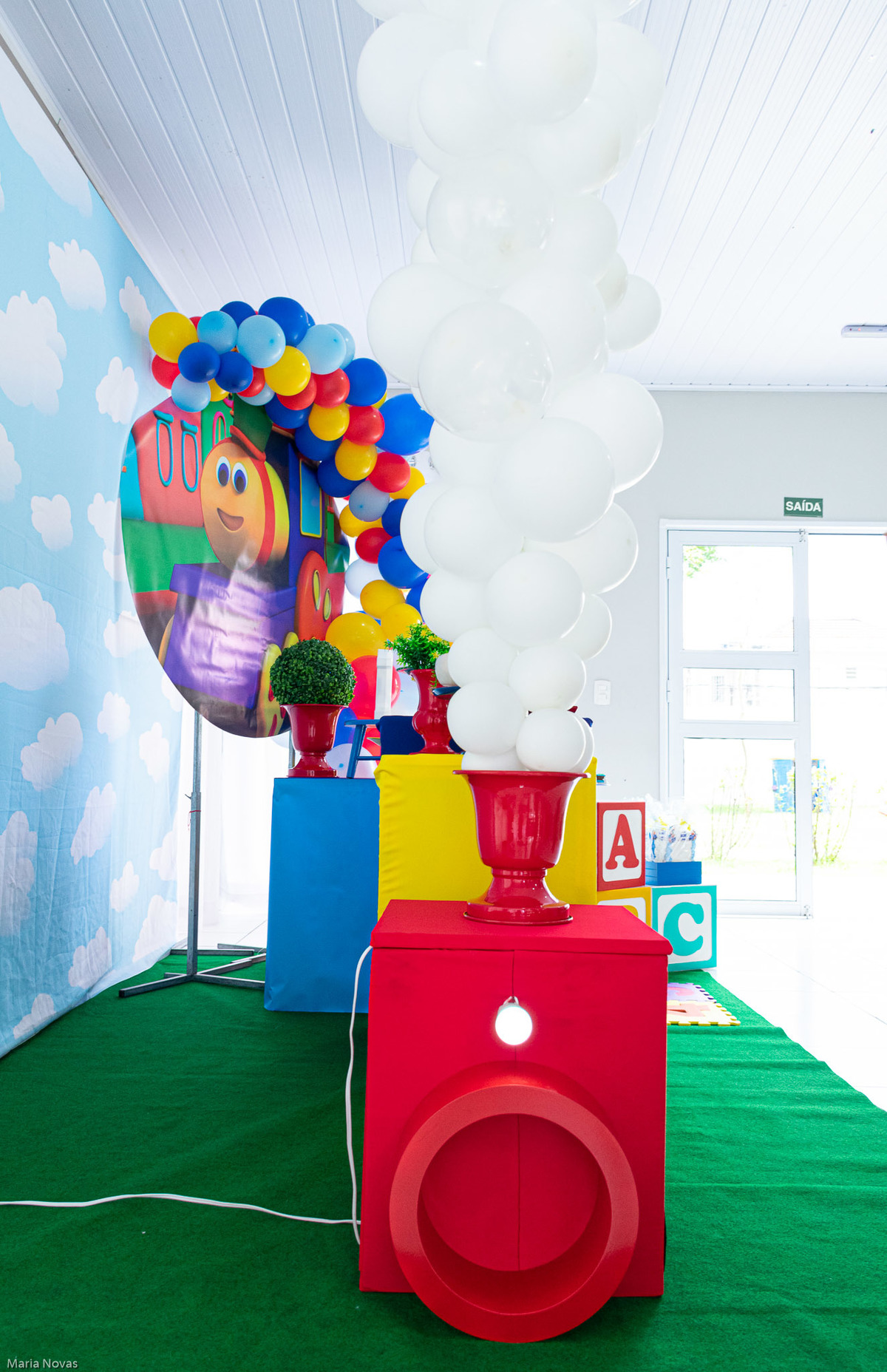 Festa de aniversário - Bob o trem