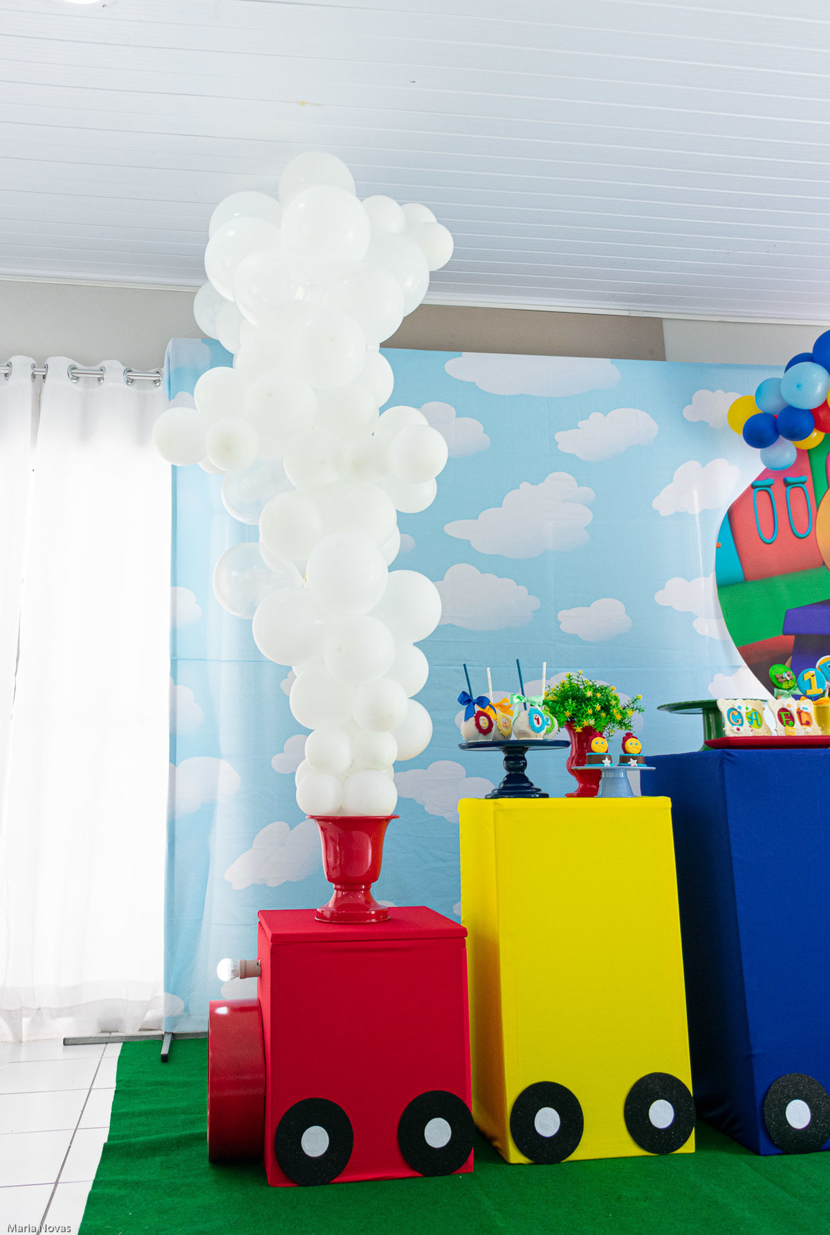 Festa de aniversário - Bob o trem