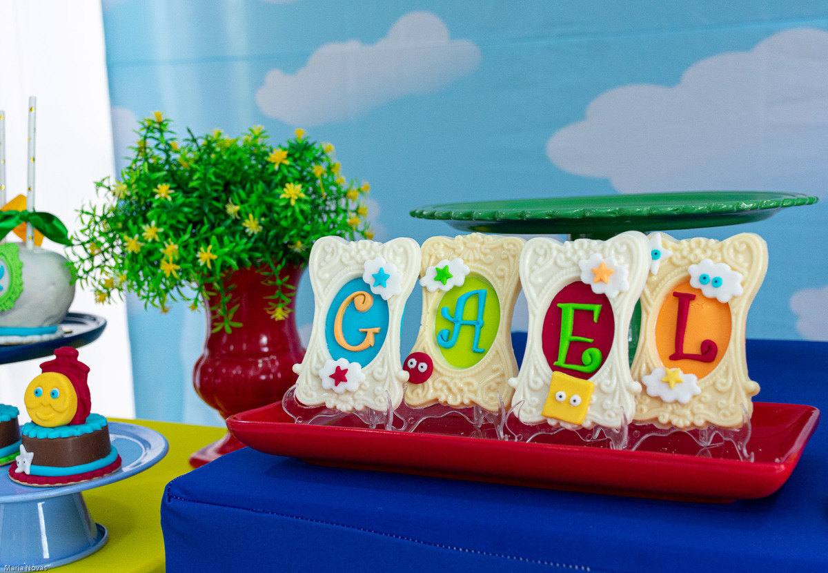 Festa de aniversário - Bob o trem