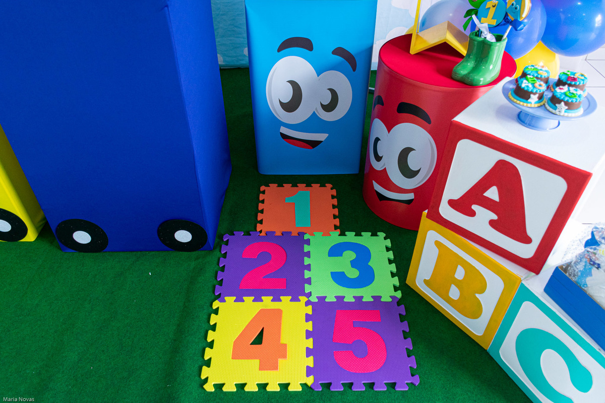 Festa de aniversário - Bob o trem