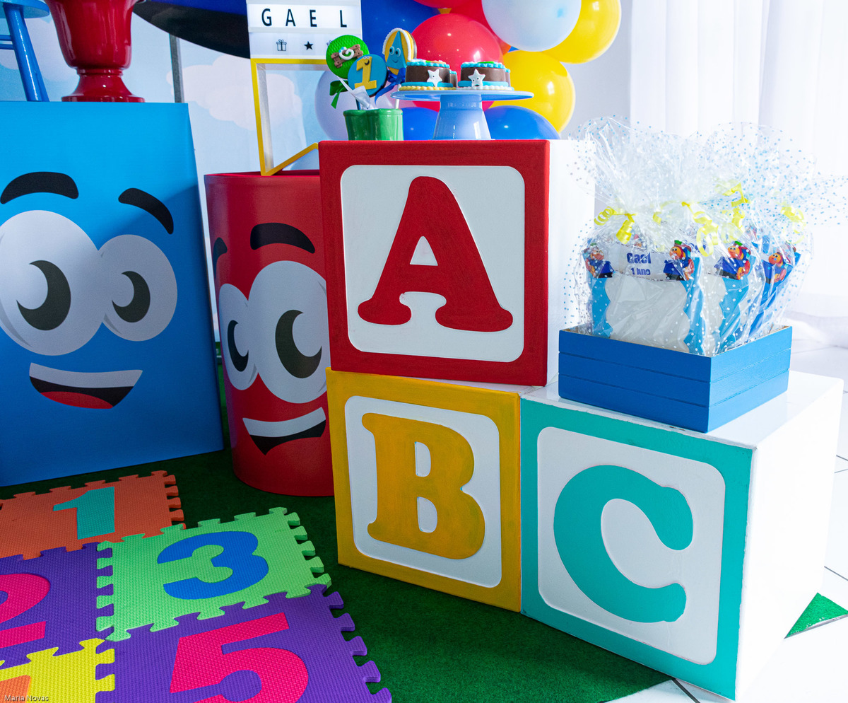 Festa de aniversário - Bob o trem