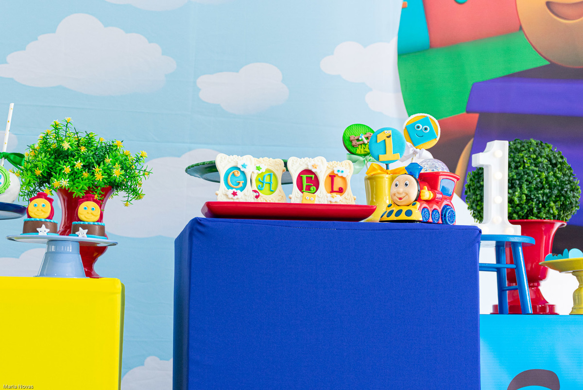 Festa de aniversário - Bob o trem