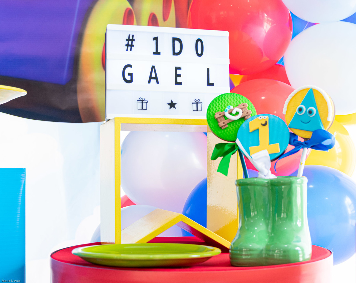 Festa de aniversário - Bob o trem