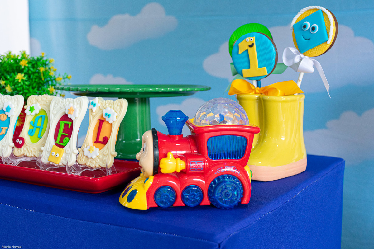 Festa de aniversário - Bob o trem