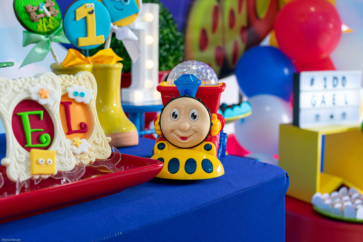Festa de aniversário - Bob o trem