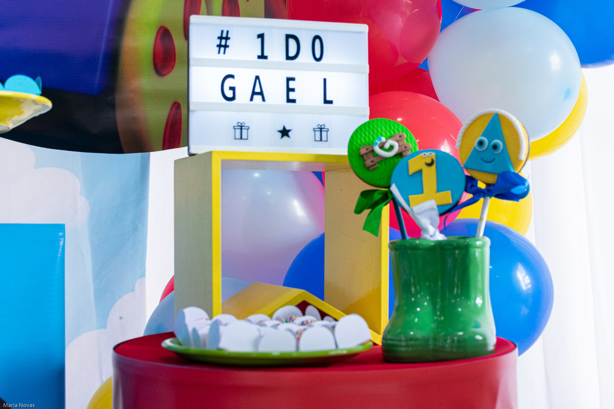 Festa de aniversário - Bob o trem