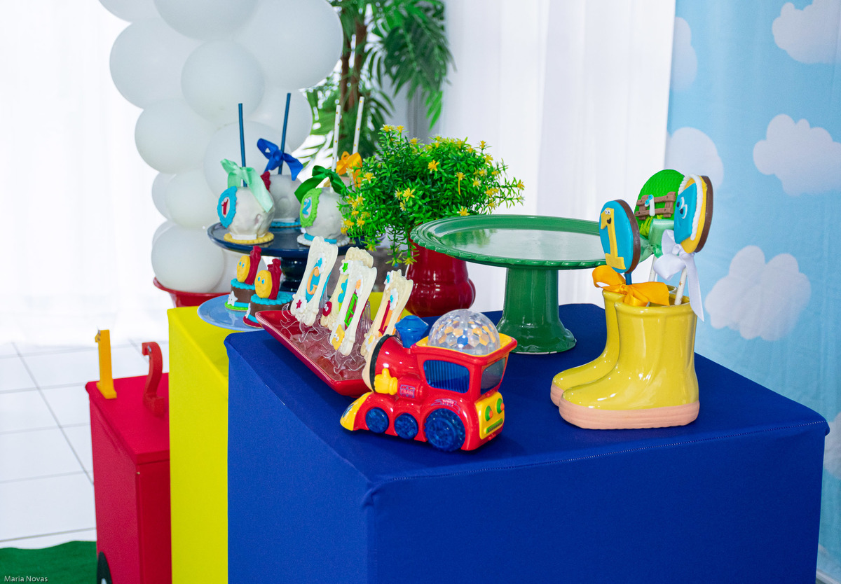 Festa de aniversário - Bob o trem