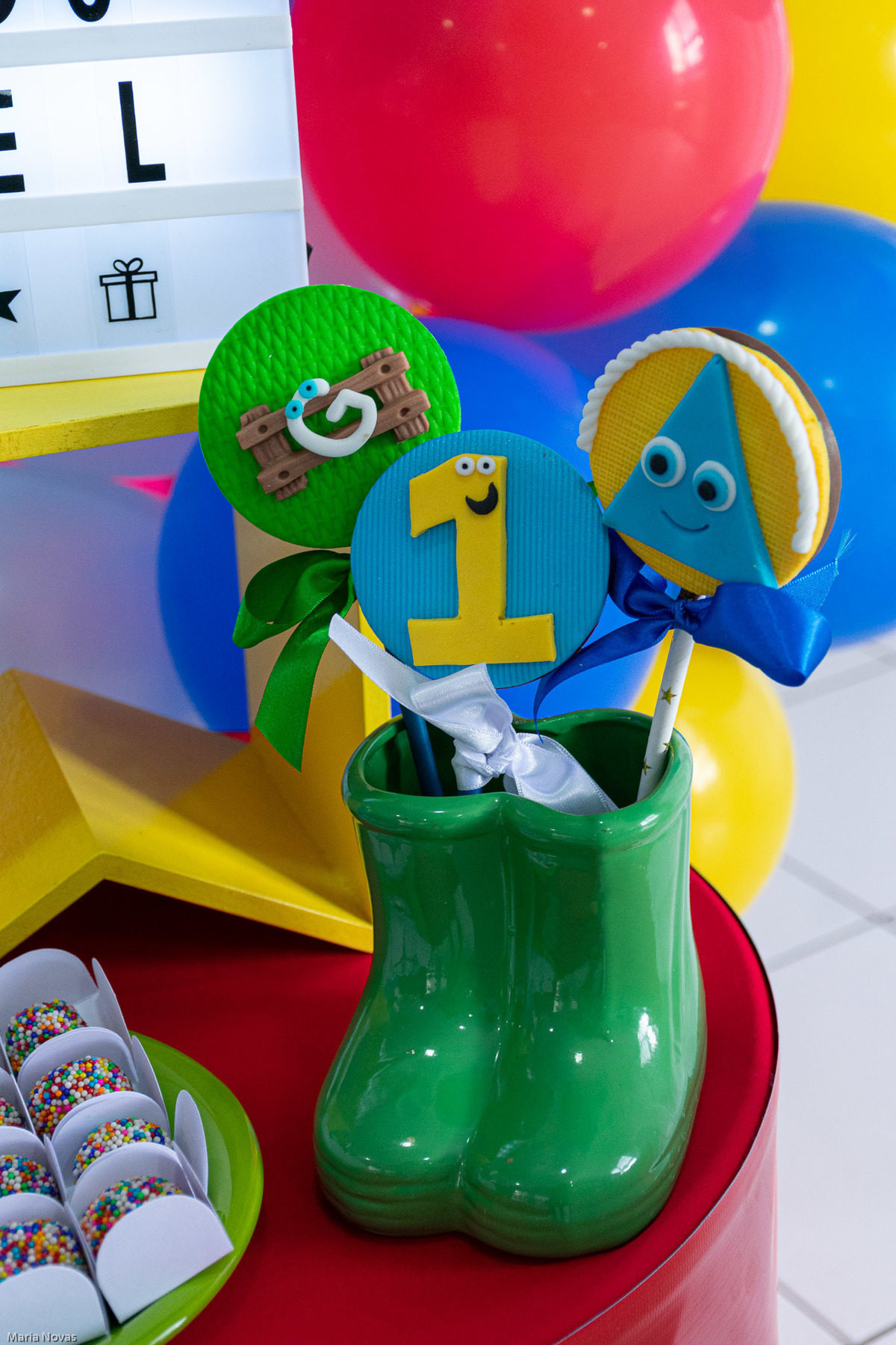 Festa de aniversário - Bob o trem