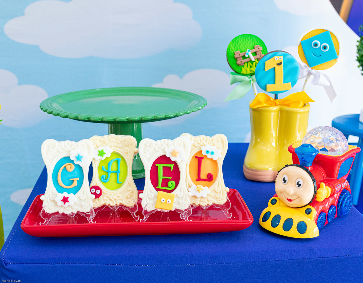 Festa de aniversário - Bob o trem