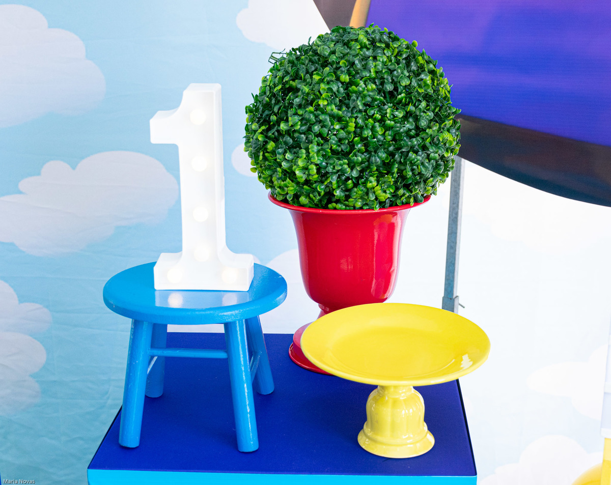 Festa de aniversário - Bob o trem