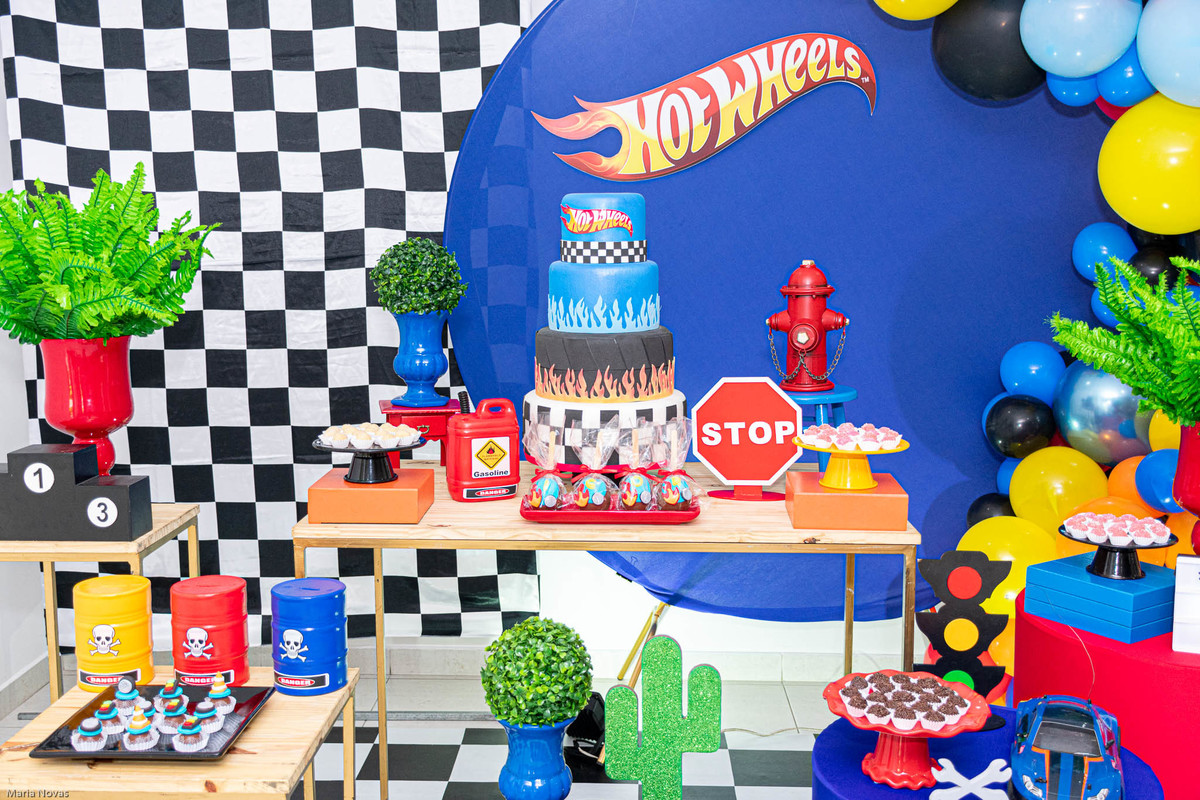 Festa Infantil - Hotwheels