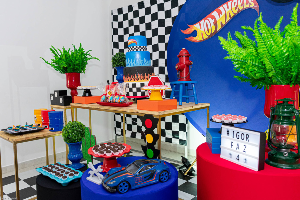Festa Infantil - Hotwheels
