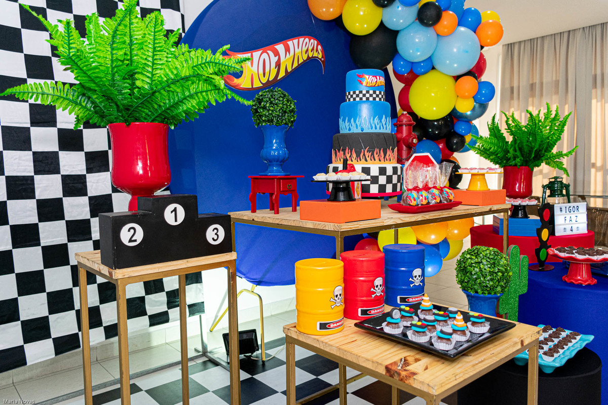 Festa Infantil - Hotwheels