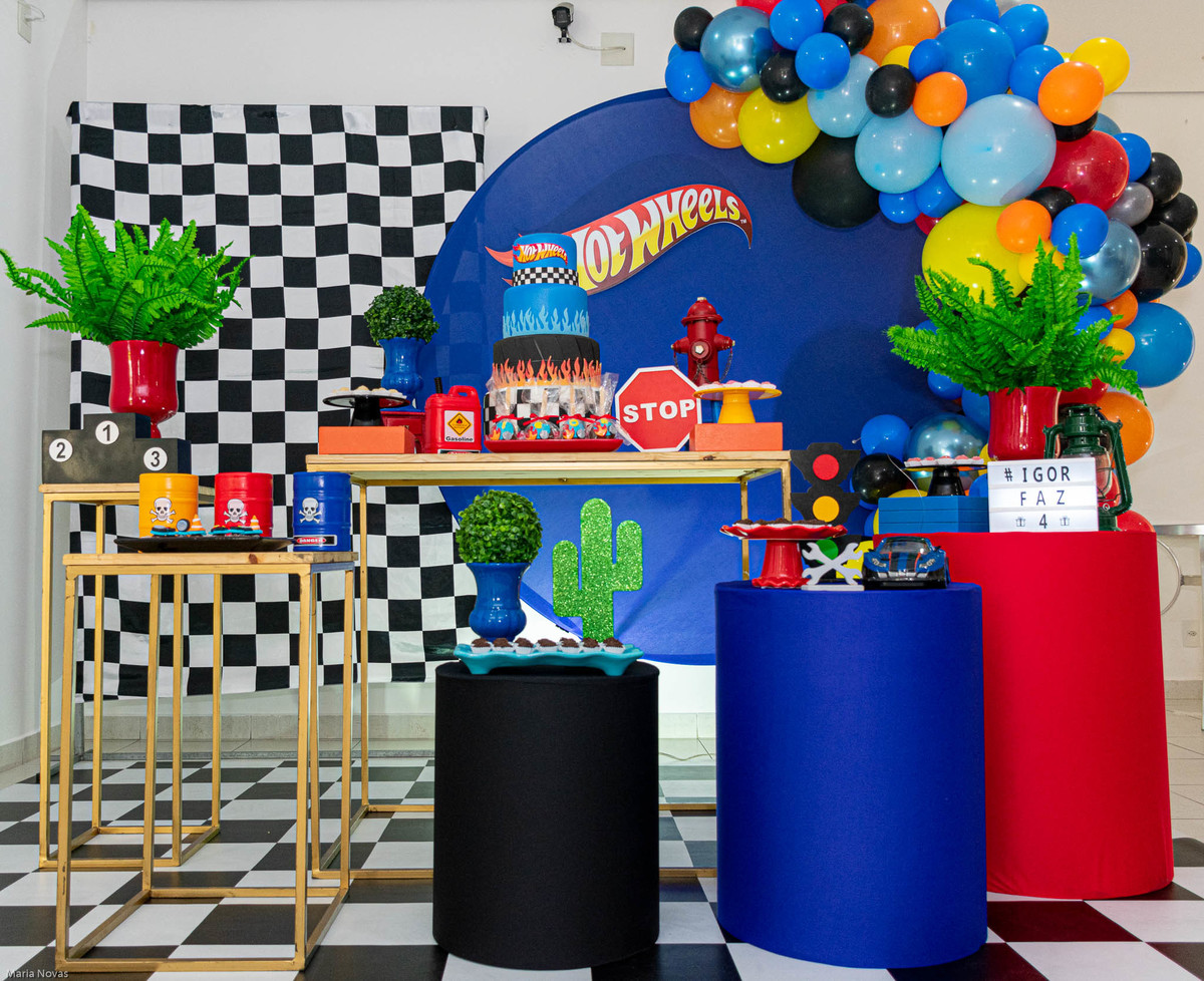 Festa Infantil - Hotwheels