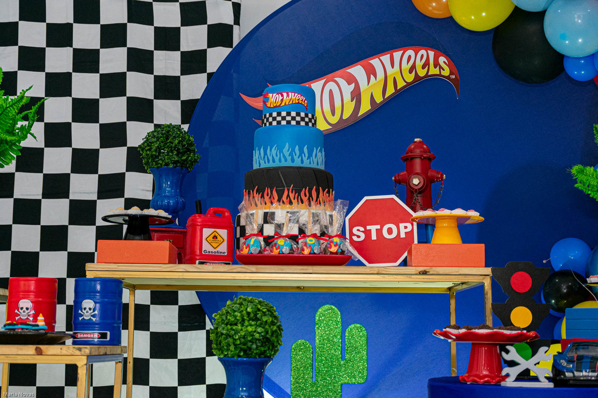 Festa Infantil - Hotwheels