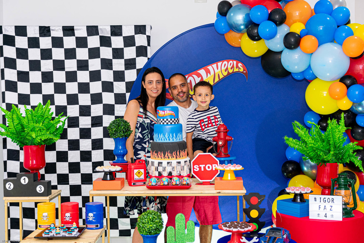 Festa Infantil - Hotwheels
