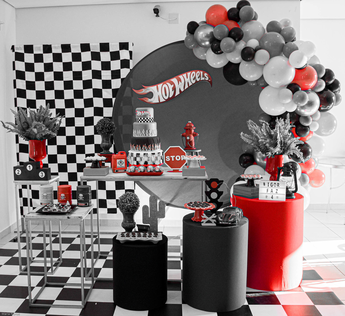Festa Infantil - Hotwheels