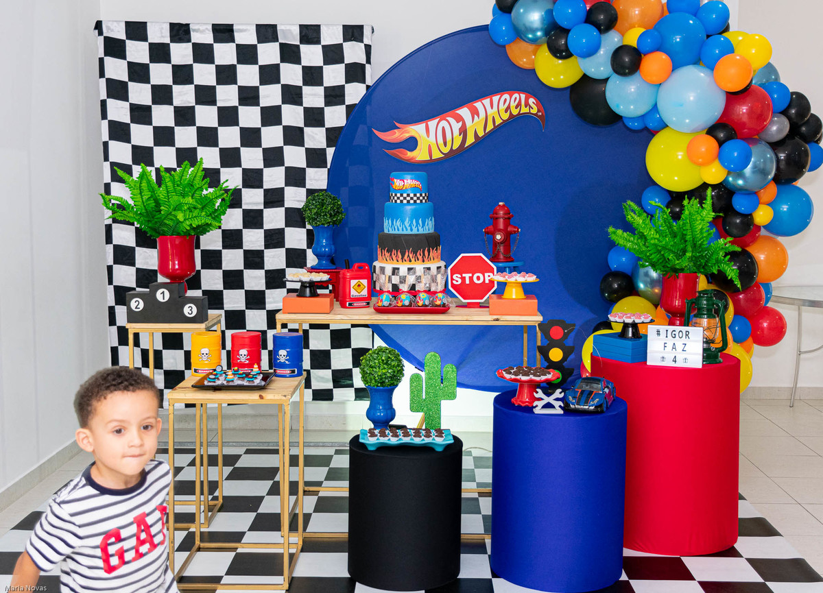Festa Infantil - Hotwheels