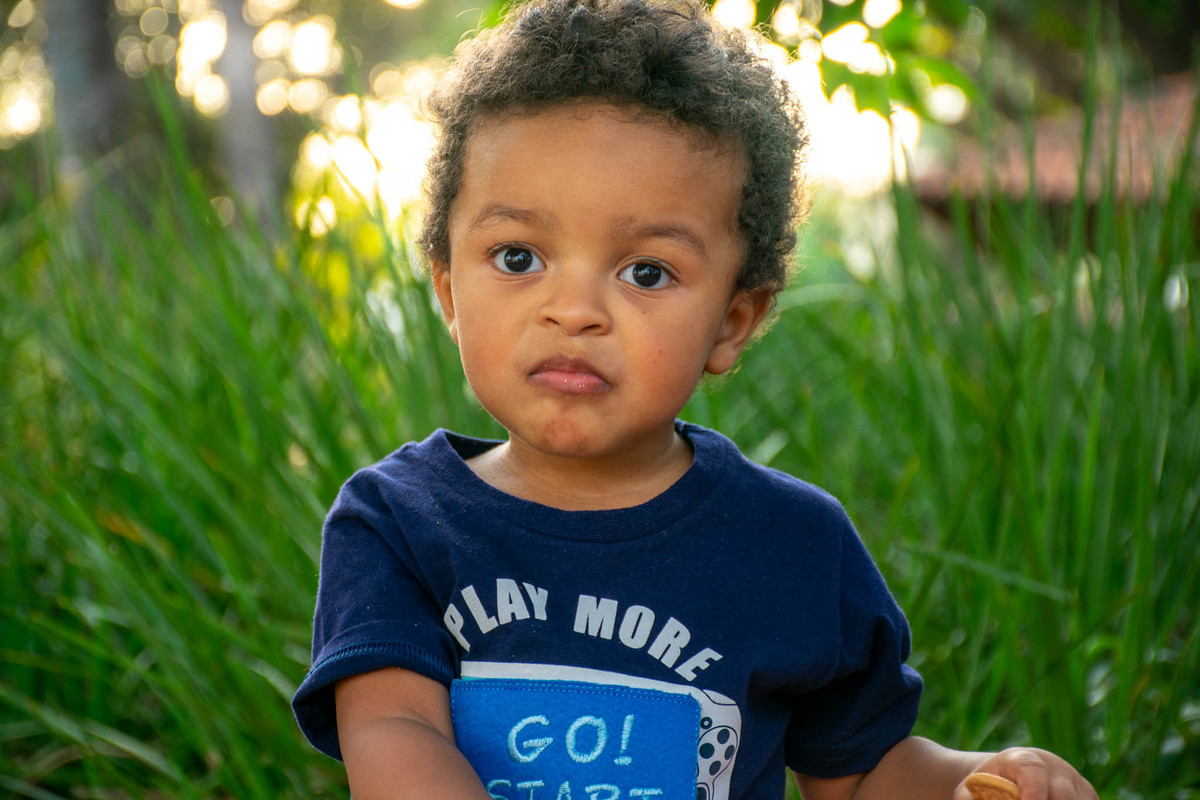Ensaio Infantil no parque