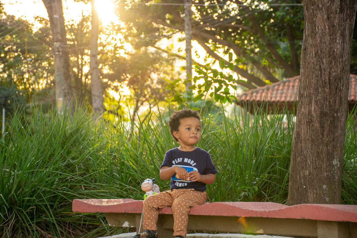 Ensaio Infantil no parque