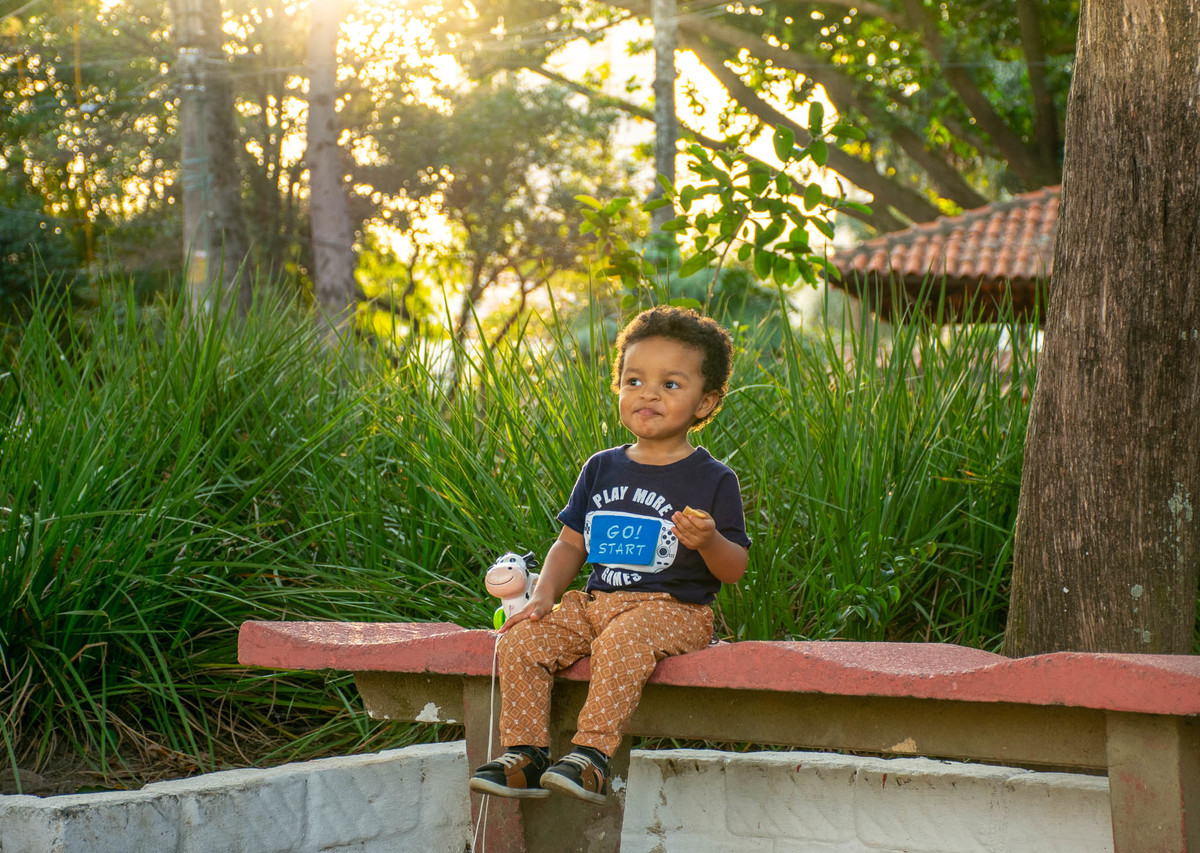 Ensaio Infantil no parque